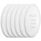 6-Pack 3200LM 12Inch LED Ceiling Lights Flush Mount, Dimmable Ceiling Light F...