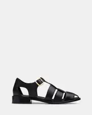 Hana Sun Black Leather
