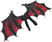 TINEASUR Devil Wing Costume Prop for Adults Lightweight Cosplay Accessory for Halloween Masquerade Carnival Parties Comfortable Wing Design