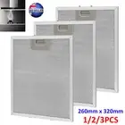 Replacement Fits Westinghouse Rangehood Filter 260mm x 320mm 5 Layers Aluminium