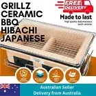 Portable Ceramic BBQ Grill Smoker Hibachi Japanese Tabletop Charcoal Barbecue AU