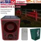 Outdoor Solar Motion Sensor Alarm With Remote Control 130Db Sound Light Alarm AU