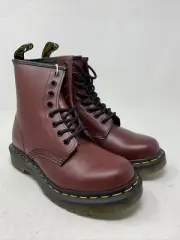 Dr. Martens Women's 1460 Smooth Leather Cherry Red Boot Size 5 (w7) Uk 3