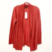 EILEEN FISHER ALPACA FINE TENCEL CARDIGAN XS