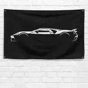 For Ford GT40 Enthusiast 3x5 ft Flag Dad Grandpa Birthday Gift Banner