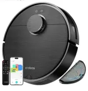 Robot Vacuum and Mop Combo, LiDAR Navigation with Home Mapping, Auto-Recharge