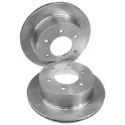 2 Rear Disc Brake Rotors Pair for Mitsubishi Challenger PB PC 2009~15 4X4 Wagon (for: Mitsubishi)