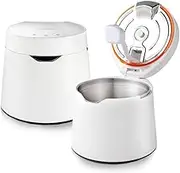 Carepod 31S Stainless Steel Humidifier for Large Room, Quiet & Safe for Baby, Only 3 Washable Parts & Easy to Clean, Ultrasonic Cool Mist Humidifiers for Bedroom, Filter-Free, Lasts 30Hrs (1Gal/4L)