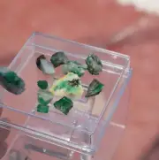 98.60ct Natural Green Emerald Lot From Swat Pakistan