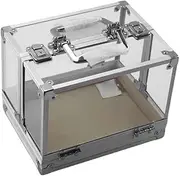 LeeQinersw Acrylic Chip Case Portable Transparent Dustproof Multipurpose Storage Box