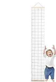 Kids Wall Measurement | Wall Growth Chart Canvas for Kids | Waterproof Removable Measuring Tool for Boys Girls Babies