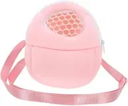 Totority Portable Hamster Carrier Bag Breathable Mesh Travel Pouch for Squirrels Chinchillas and Small Pets Cozy Interior for