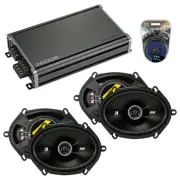 Fits Nissan Quest 1993-2006 Factory Speaker Upgrade Kicker (2) DSC68 & CXA360.4