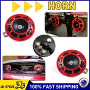 2Pcs Super Horn 12V 110DB Super Loud Horn Snail Motorcycle Car SUV Boat Train (for: Daihatsu)