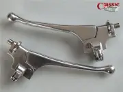 New Doherty Style Brake Clutch Lever Set Triumph BSA Bobber Chopper
