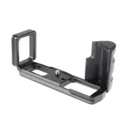 Vertical L Bracket Tripod QR Plate Base Grip Handle For Olympus OMD E-M10 III