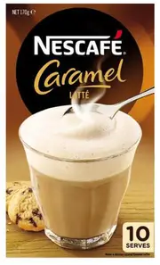 Nescafe Caramel Coffee Mixes 10 Pack x 4