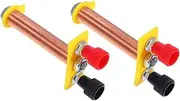 Solenoid Demonstration Set 2pcs t Shaped Coils Physics Experiment Kit for School Students Learning Electromagnetism