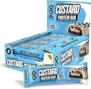 [Muscle Nation] Cookies & Cream Custard Protein Bars 12 x 60g