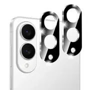 [2 Pack] MEZON Premium Full Coverage Tempered Glass Camera Lens for Samsung Galaxy S25 Edge (6.7") – No Whitening from Flash (Galaxy S25 Edge, Lens HD)