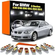 Car LED Bulbs Interior Map Dome Trunk Light Kit, For BMW 3 Series E36 E46 E90 E91 E92 E93 Reading Vanity Mirror Lamp