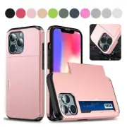 For Apple iPhone 13 Pro Max 13mini 13Pro Wallet Case ID Credit Card Holder Cover