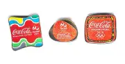 Coke Rio 2016 Olympic Sponsor 3 Pin Set