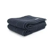 2pc Onkaparinga 60x90cm Avalon Bath Mat 850GSM Midnight