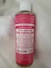 Organic SOAP Dr Bronner's Pure-Castile 8oz Rose Scent Concentrated/Fair Trade