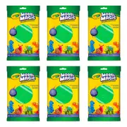 6x Crayola Kids/Child Creative Model Magic Squishy Modeling Material 113gms GRN