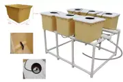 6 Sites Box-type Hydroponic Site Grow Kit Handy Indoor or Outdoor Grow System