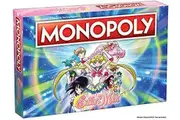 Monopoly Sailor Moon Board Game Based on The Popular Anime TV Show Custom Tokens, Money and Game Board Officially Licensed Merchandise