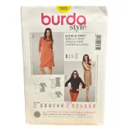 NEW Burda Sewing Pattern 7031 Misses Dress & T-Shirt Size 10-20