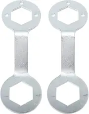 Gadpiparty Washing Machine Repair Tool 36/38mm Clutch Spanner Wrench Set Nut Removal Kit