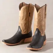 Corral Black Embroidery Boots