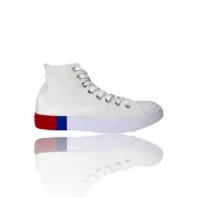Converse CTAS Hi 159639C Unisex White/Red/Blue High Top Trainers Size US M 7 W 9