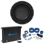 Polk Audio DB1042DVC 10” 1050 Watt Car Audio Subwoofer+Mono Amplifier+Amp Kit