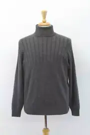 NWT$3800 Brunello Cucinelli Men's 100% Cashmere Turtleneck Sweater 50/ 40US A232