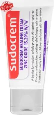- Healing Cream ; Soothes and Protects against Nappy Rash ; 30G