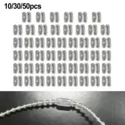 Upgrade Your Vertical Blinds with Transparent Bead Buckle Chain Connectors