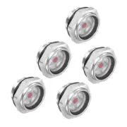 5pcs Air Compressor Oil Sight Glass G3/4 Thread Hex Head for Gearbox Fittings