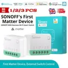 SONOFF MINIR4M WiFi 10A Smart Switch Matter Compatible Smart Home Control Module