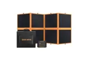San Hima 12V 260W Folding Solar Blanket Flexible Blanket Kit Camping Charging