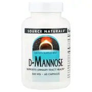 Source Naturals, D-Mannose, 60 Capsules