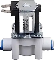 1PC Inlet Solenoid Valve Pure Water Machine, Water Purifier, Reverse Osmosis 2-Point Quick Connect Valve Switch(12V)