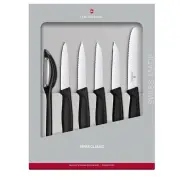 Victorinox 6 Piece Paring Knife Set Black