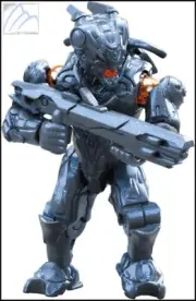 MEGA CONSTRUX HALO UNIVERSE MAF 2 PROMETHEAN SOLDIER MINI FIGURE