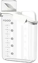 Cereal Storage Containers, Kitchen Rice Storage Containers Airtight Cooking and Pantry Organization Cereal Dispenser Food Organizer with Pouring Spout for Flour, Pasta, Wheat Flakes