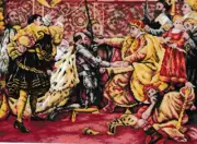 "Hold Pruski" Printed Canvas for Cross Stitch Tapestry Gobelin Embroidery 2476R