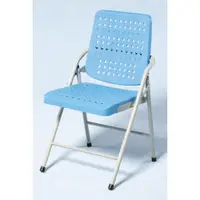 在飛比找ETMall東森購物網優惠-傢俱屋 喬絲塑鋼烤漆白宮椅 藍